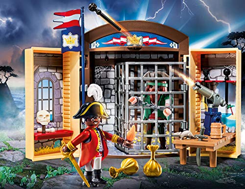 PLAYMOBIL Pirates 70506 - Caja de Juegos para niños a Partir de 4 años