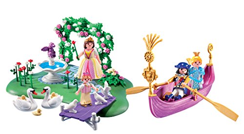 PLAYMOBIL Princesas - Princess Isla de la Princesa y Góndola Romántica Juguetes y Juegos 5456