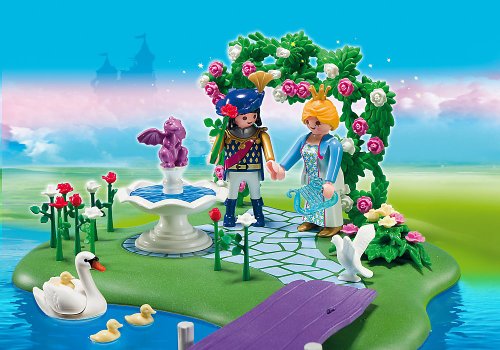 PLAYMOBIL Princesas - Princess Isla de la Princesa y Góndola Romántica Juguetes y Juegos 5456