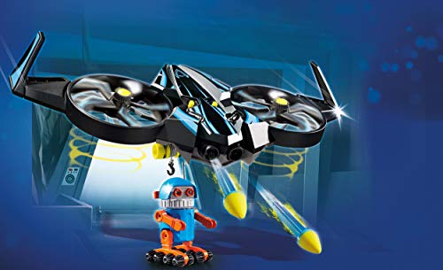 PLAYMOBIL: THE MOVIE Robotitron con Dron, a Partir de 5 Años (70071)
