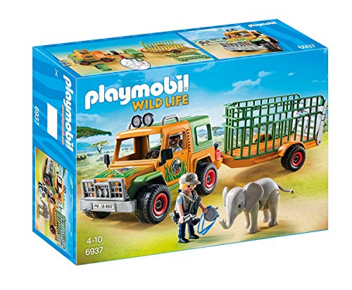 Playmobil Vida Salvaje - Camión con Elefante (6937)