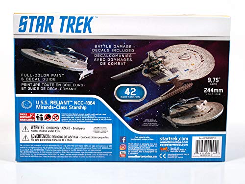 Polar Lights Star Trek U.S.S. Enterprise Reliant Wrath of Khan Edition 1:000 - Juego de réplica de modelo
