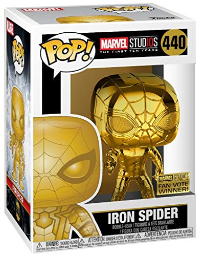 Pop! Bobble: Marvel: Marvel Studios 10: Iron Spider (Chrome)