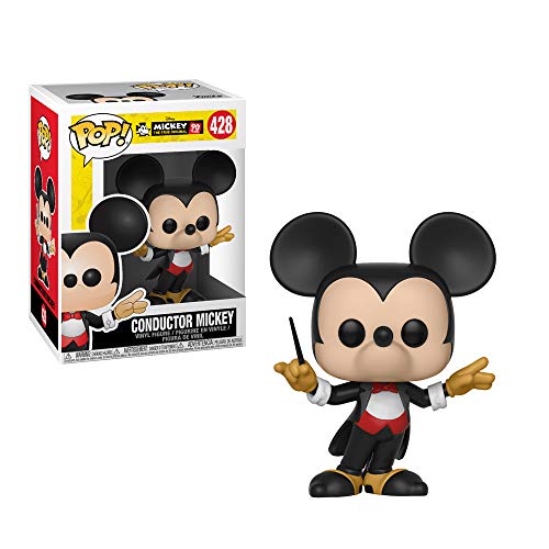 Pop! Disney Mickey 90 Years - Figura de Vinilo Conductor Mickey