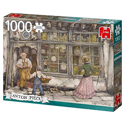 Premium Collection Anton Pieck The Clock Shop 1000 pcs Puzzle - Rompecabezas (Puzzle rompecabezas, Gente, Niños y adultos, Niño/niña, 12 año(s), Interior) , color/modelo surtido