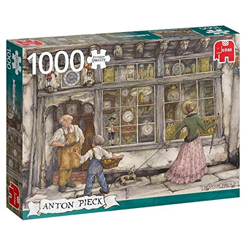Premium Collection Anton Pieck The Clock Shop 1000 pcs Puzzle - Rompecabezas (Puzzle rompecabezas, Gente, Niños y adultos, Niño/niña, 12 año(s), Interior) , color/modelo surtido