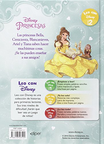 Princesas Disney. Como una princesa (Leo con Disney - Nivel 2)