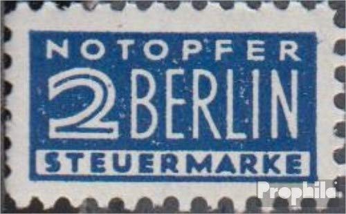 Prophila Collection Bizonal (Aliados Besetzung) Michel.-No..: Z2H W recargo obligatorio dentado L 11 1/2 1948 Notopfer Berlín (Sellos para los coleccionistas)