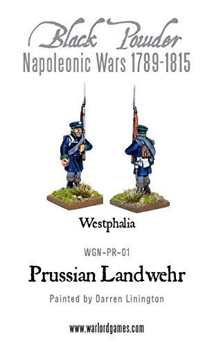 Prussian Landwehr 30 28mm Wargaming Miniatures Napoleonic by Warlord Games