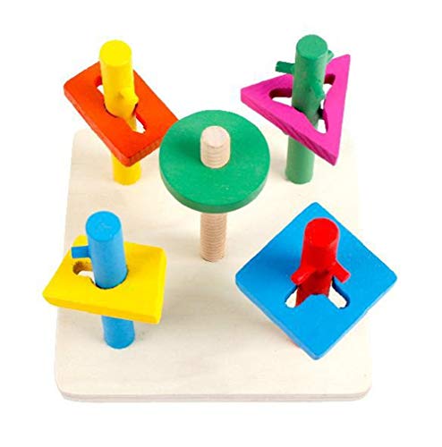 Puzzle Juguetes De los bloques educativos para niños Juguetes cognitivos de color Conjunto de sabiduría Geometría Conjunto de sabiduría Geometría que empareja Cuatro conjuntos Los primeros juguetes ed