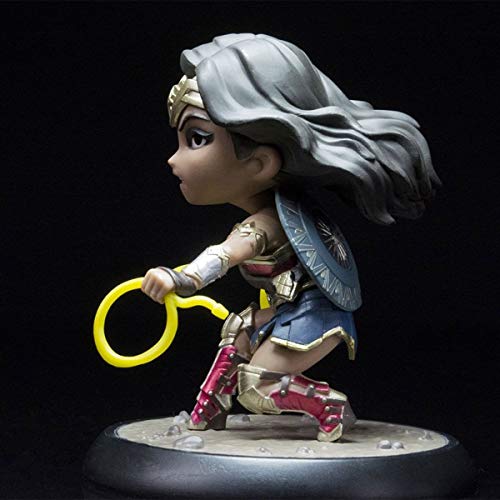 Quantum Mechanix QDC604 Wonder Woman Liga de la Justicia Q-Fig,, Estándar