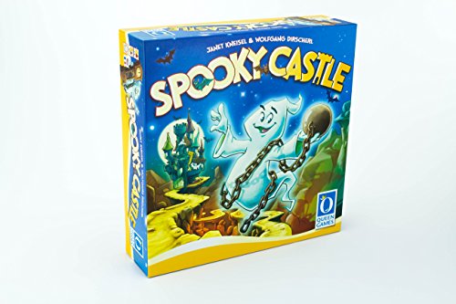 Queen Games-Juego de Cartas Spooky Castle. (30041)
