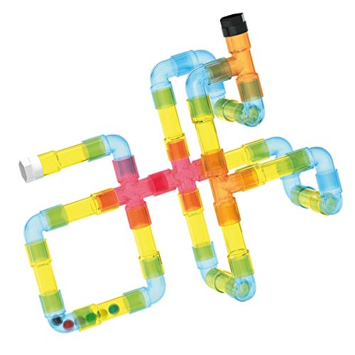 quercetti – tubation Maze: Bloques y Cubos laberinto y desliza Las bolas, Color muchos colores en el Interior, 4168  , color/modelo surtido