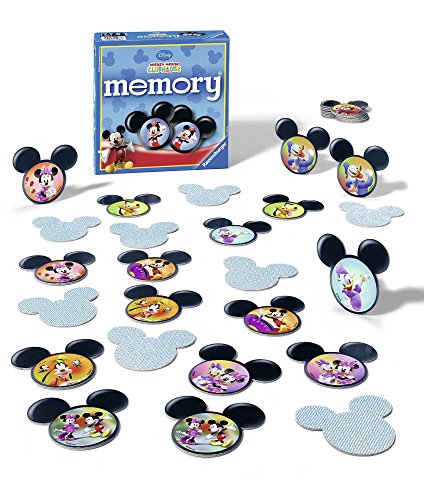 Ravensburger Disney Mickey Mouse Club House - Juego de memoria y puzzle , color/modelo surtido