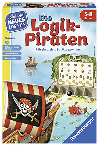 Ravensburger Juego y Aprendizaje 24969 – Los Piratas lógicos