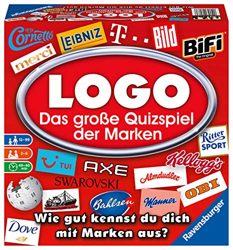 Ravensburger Juegos 26083 – Logo – El Gran Juego de Preguntas de Las Marcas
