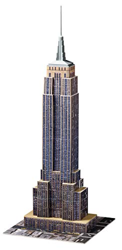 Ravensburger - Puzzle 3D, diseño Empire State Building (12553 1)