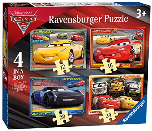 Ravensburger- Puzzle 4 en una Caja, Cars 3 (6894)