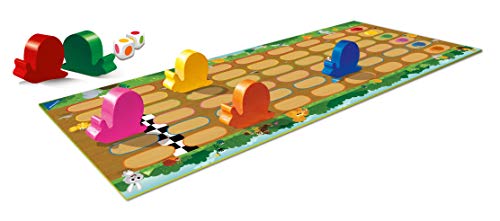 Ravensburger Snails Race, Juegos para niños, 2-5 Jugadores, Edad recomendada 3+ (20629)