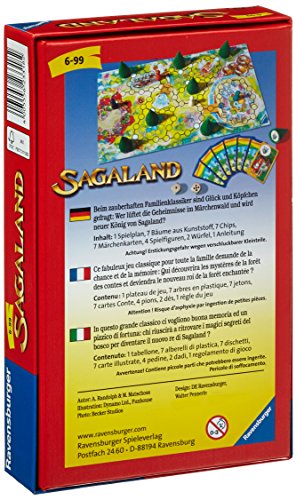Ravensburger Spiel 23318 Sagaland Junior - Juego de Mesa (versión en alemán)