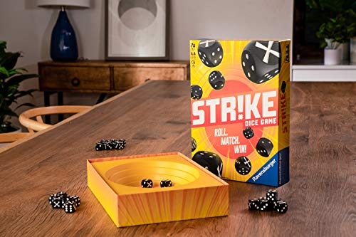 Ravensburger Strike Dice game - Versión española, Family Game, 2-5 Jugadores, Edad recomendada 8+ (26840)