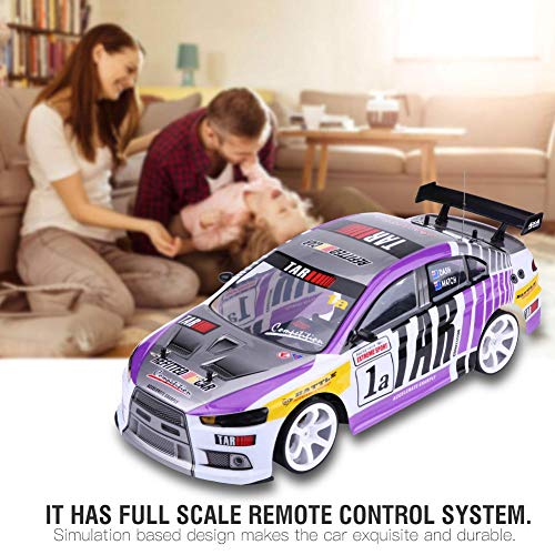 RC Drift Car Toy, 1/10 4WD Control Remoto Drift Coche RC Racing Car Modelo Vehículo de Juguete, con USB Cable