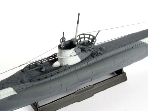 Revell- German Type VII C Maqueta Submarino, 10+ Años, 19,2cm de Largo (05093)