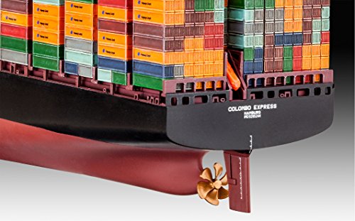 Revell Maqueta de Container Ship COLOMBO EXPRESS, Kit modello, escala 1:700 (5152) (05152), 47,9 cm de largo , color/modelo surtido