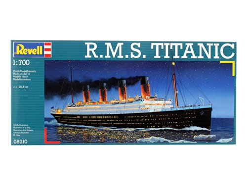 Revell Maqueta R.M.S. Titanic, Kit Modello, Escala 1:700 (5210) (05210)