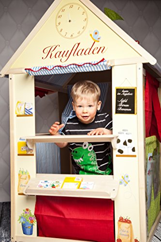 roba-kids- Casa de Juegos con Paneles Decorados, Multicolor (Roba Baumann 6962)