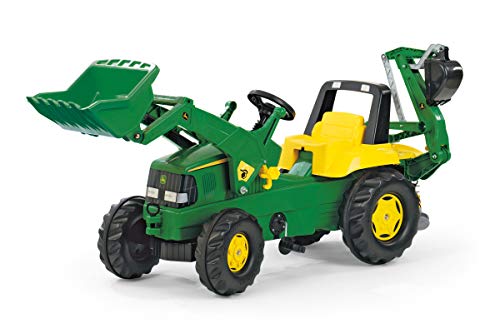 Rolly Toys 811076 rollyJunior, tractor, John Deere con cargador + Heckbag.