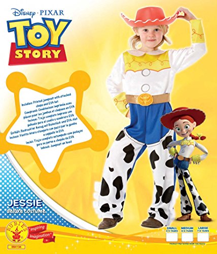 Rubbie's 'Toy Story' - Disfraz de Jessie, talla L (7-8 años)