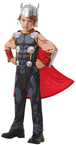 Rubies 640835S Marvel Avengers Thor Disfraz infantil clásico para niños, pequeño