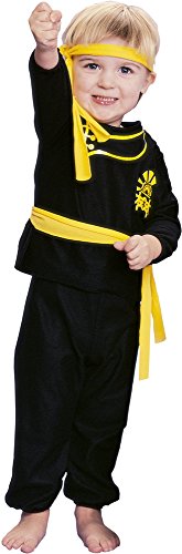 Rubie's - Disfraz infantil de ninja, 1-2 años (11714-T)