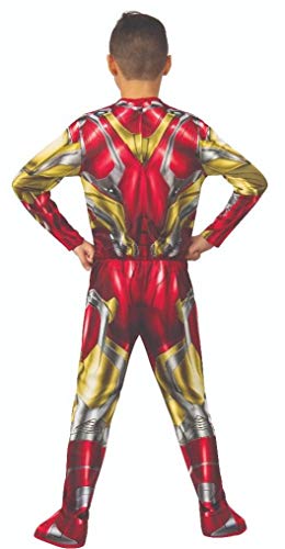 Rubies Disfraz oficial de Iron Man de los Vengadores para niños, talla pequeña, 3-4 años, altura 117 cm