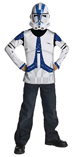 Rubies Kit disfraz Clone Trooper Legión 501 Star Wars para niño - 5-7 años