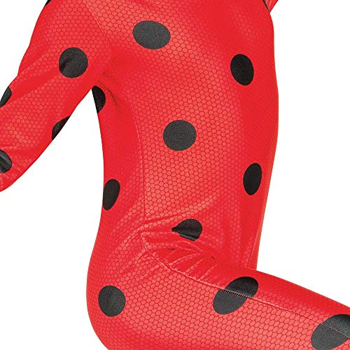 Rubies Ladybug - Disfraz para niños, Talla L (7-8 años)