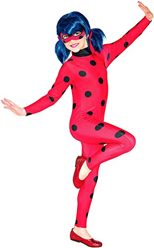 Rubies Ladybug - Disfraz para niños, Talla L (7-8 años)