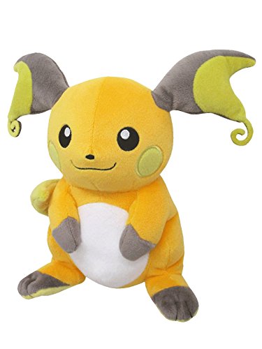 Sanei Pokemon All Star Collection PP79 Raichu 7" Stuffed Plush