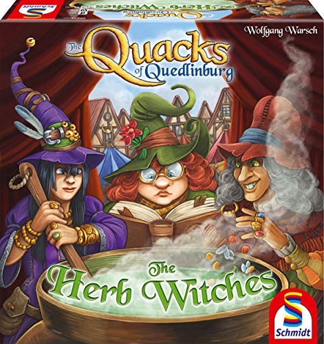 Schmidt Juegos Quacks of Quedlinburg: The Herb Witches Expansion Game