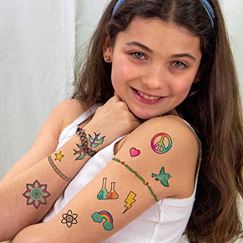 Science4you-Science4you-Starter Kit Tatuajes – Juguete Científicos y Educativo, Multicolor, 8 Años (80002586)