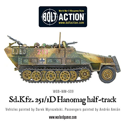 SD.KFZ 251/1 AUSF D HANOMAG - Bolt Action Wargaming Plastic model by Bolt Action