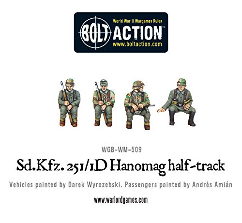 SD.KFZ 251/1 AUSF D HANOMAG - Bolt Action Wargaming Plastic model by Bolt Action