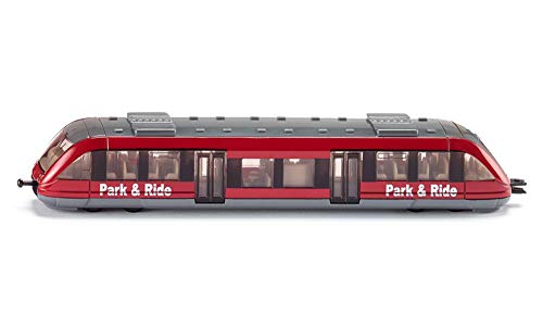 SIKU 1646, Tren de cercanías, Metal/Plástico, 1:87, Rojo, Combina con otros juguetes SIKU