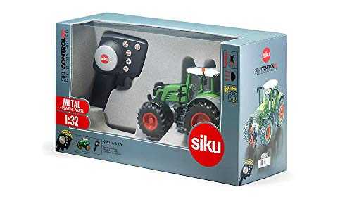 SIKU- Control 6880, Tractor teledirigido Fendt 939, 1:32, Incl. Mando a Distancia radiocontrol, Metal/Plástico, Verde, Funciona con Pilas, Compatible con Accesorios, Color (4368700)