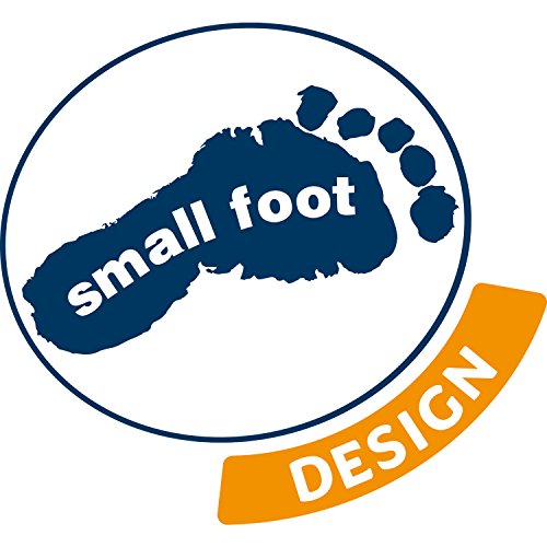 small foot company- Ludo Isla Pirata de Madera Natural FSC 100% certificada, tableros de Juego Plegables de Diferentes tamaños. Juguetes, Multicolor (Small Foot by Legler 10951)