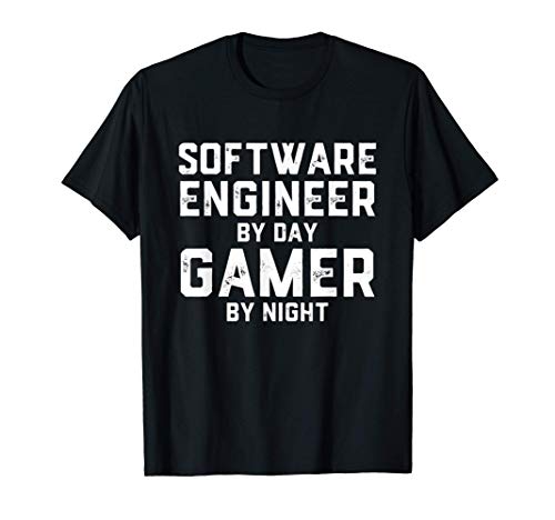Software Engineer By Day Gamer By Night - Developer Gift Camiseta