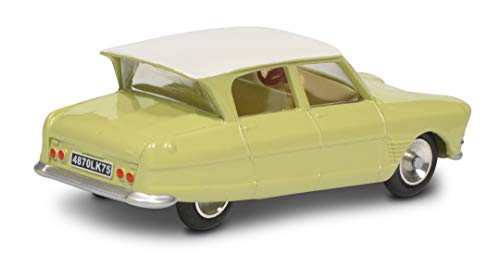 Solido S1001141 Citron AMI 6 Techo Blanco 1961-1965 Serie 100-Maqueta de Coche a Escala 1:43, en Caja de cartón con Funda Deslizante, Color Verde (421436640)