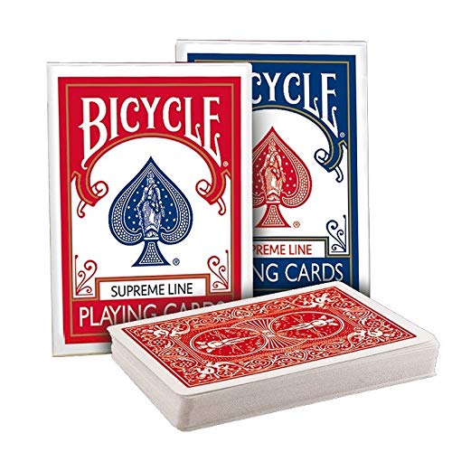 SOLOMAGIA Bicycle - Supreme Line Set - Blue Back and Red Back