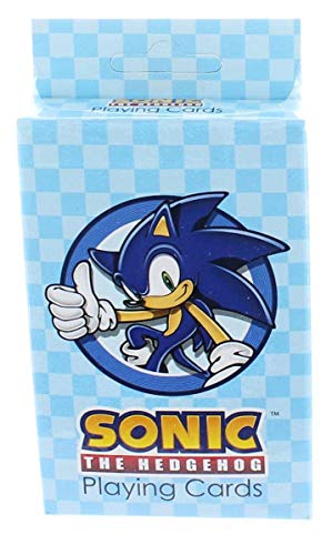 Sonic The Hedgehog de Sonic Juego de tarjeta